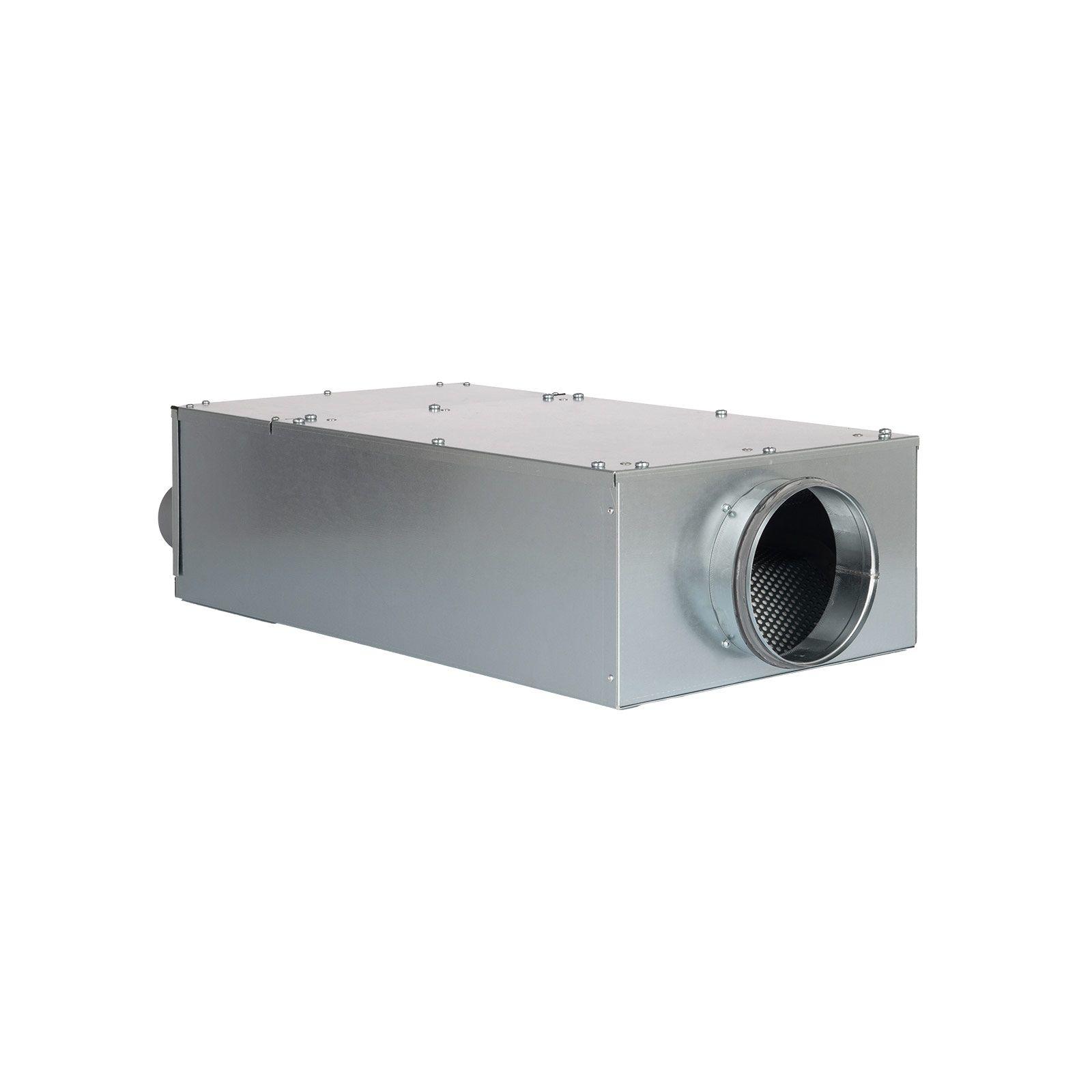 AERIVA Luftverteiler 6x DN75 für Kunststoff-Flexkanal mit Schalldämpfer DN160 – Bild 2 von 8