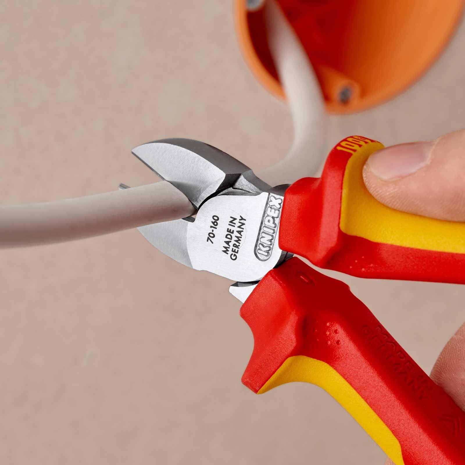 KNIPEX Seitenscheider 160 mm – Bild 7 von 9