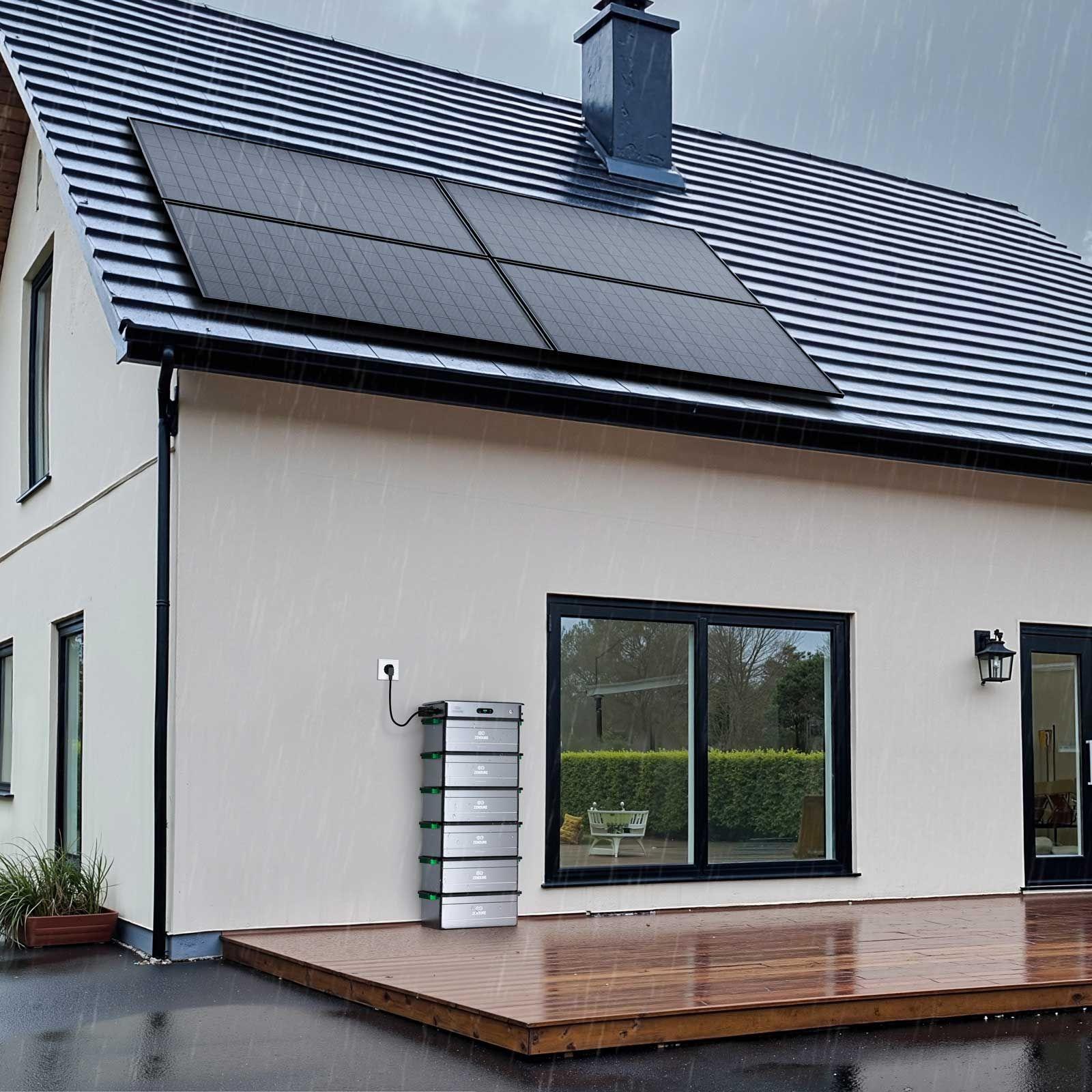 Zendure SolarFlow 2400 AC Mikrowechselrichter + AB3000X Batteriespeicher 2,88 kWh