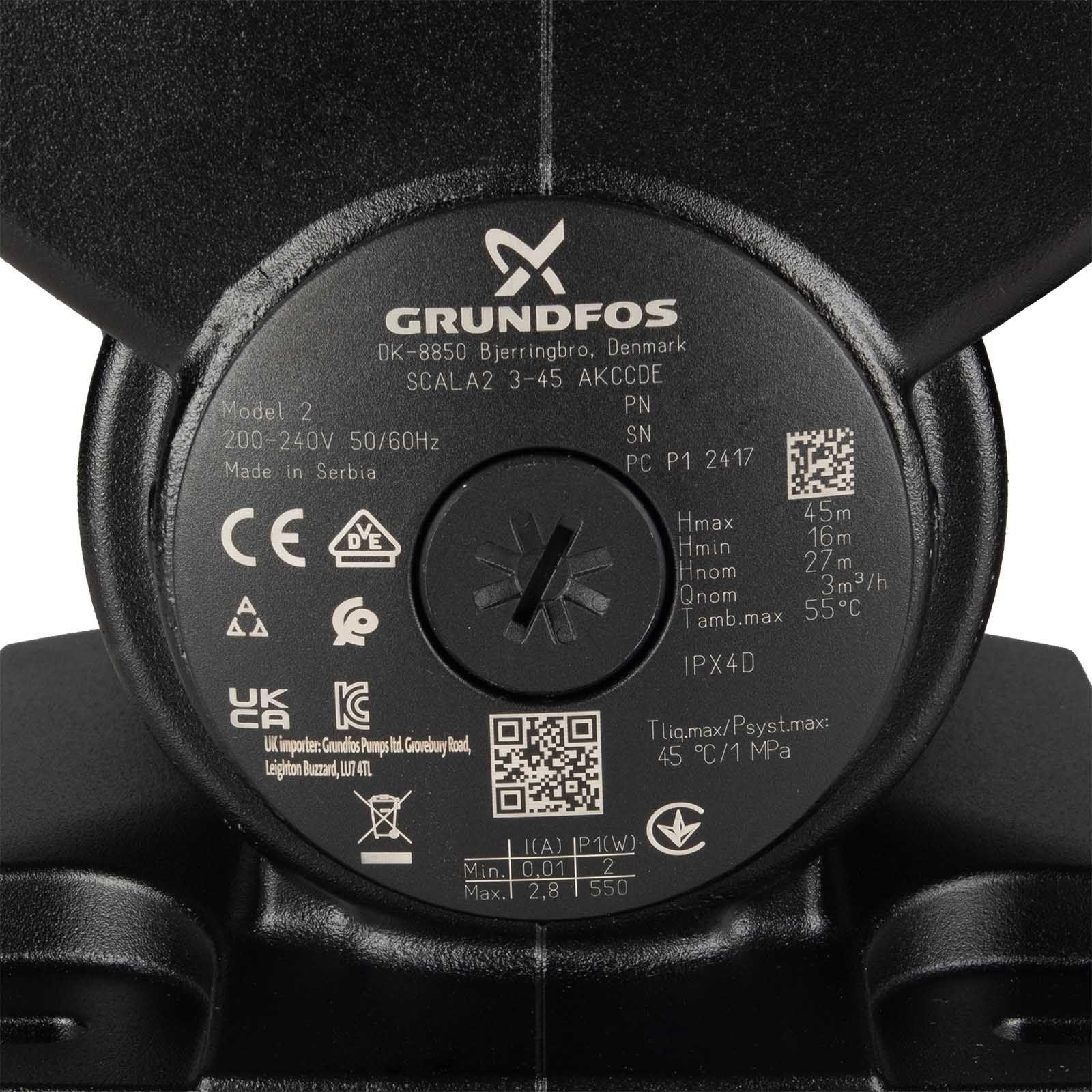 Grundfos Hauswasserwerk SCALA2 3-45 – Bild 5 von 6