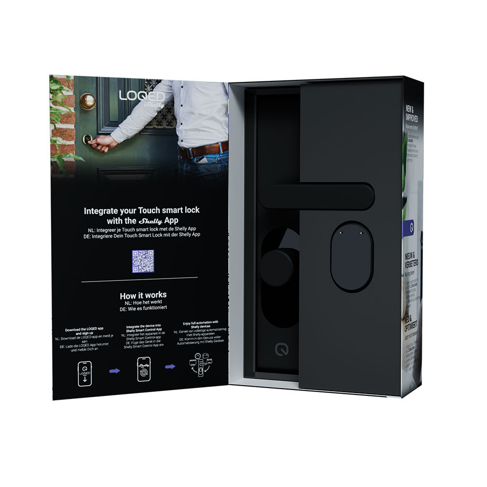 LOQED Touch Smart Lock 2S Black – Bild 2 von 4