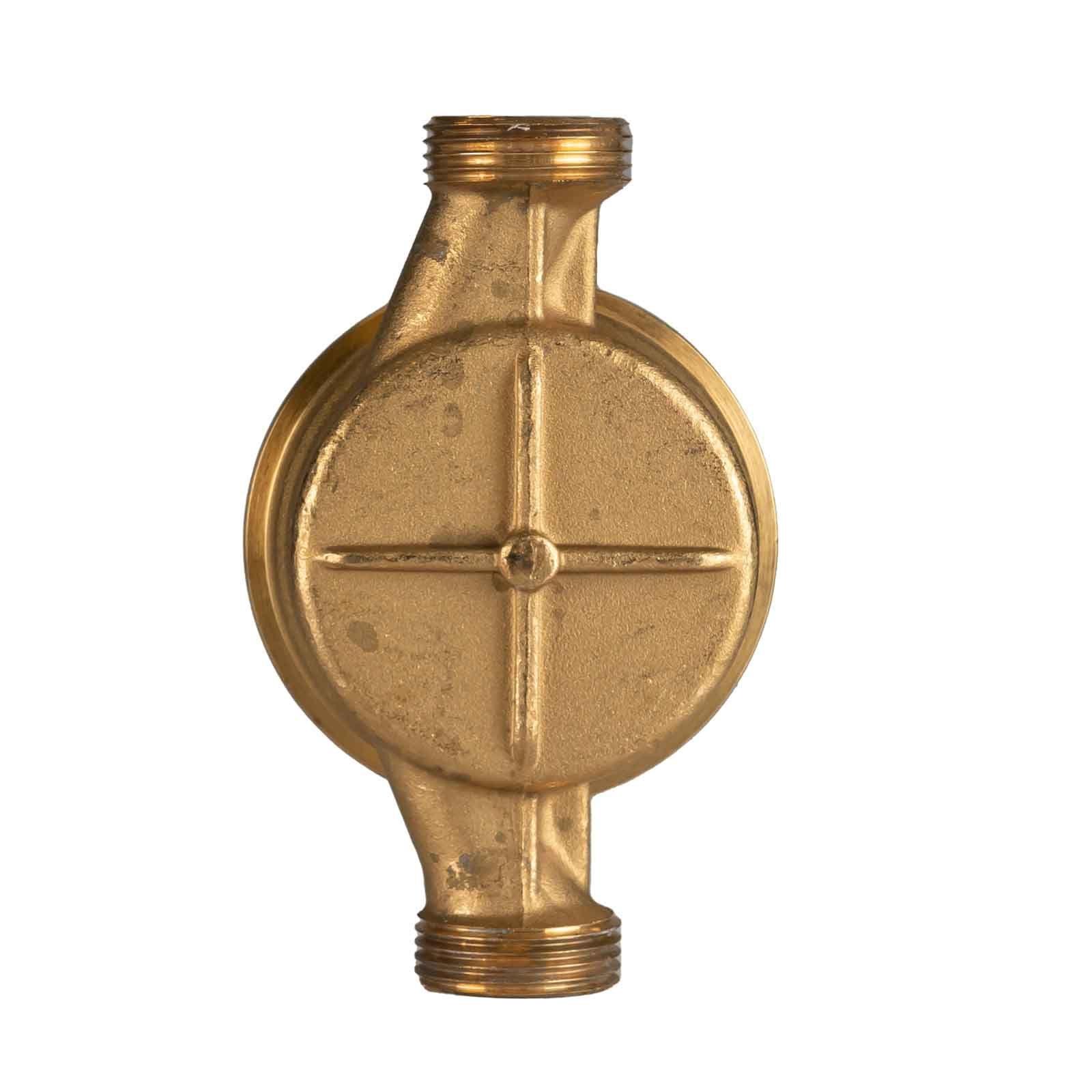 JS Einstrahlzähler Wohnungs-Wasserzähler Aufputz für Warmwasser Q3 2,5 m³ - Baulänge 110 mm – Bild 4 von 4