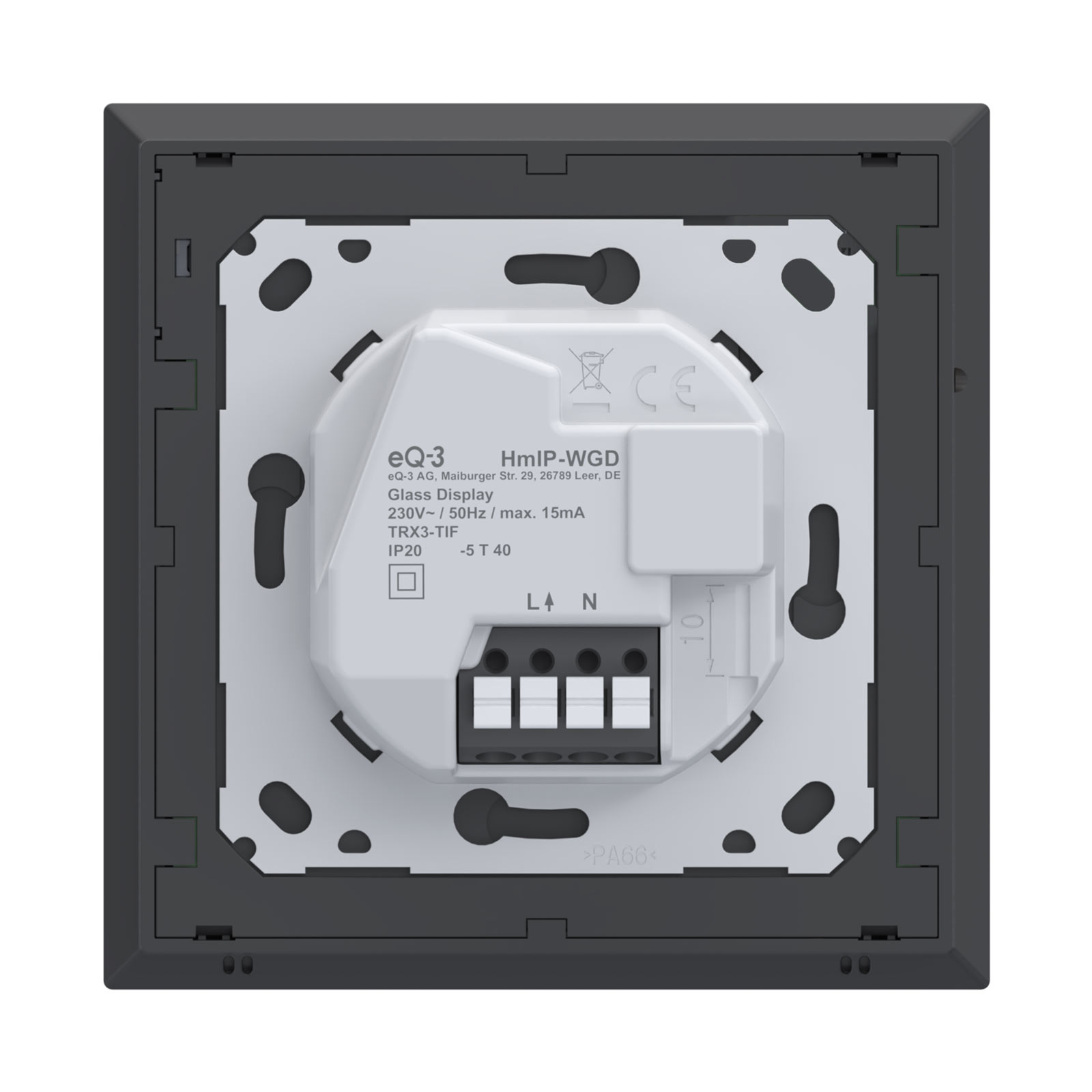 Homematic IP Glasdisplay HmIP-WGD