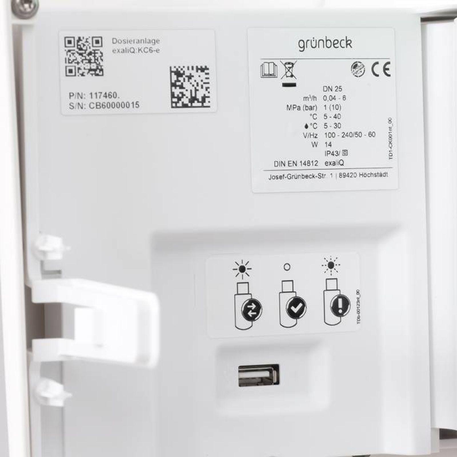Grünbeck Dosieranlage exaliQ KC6