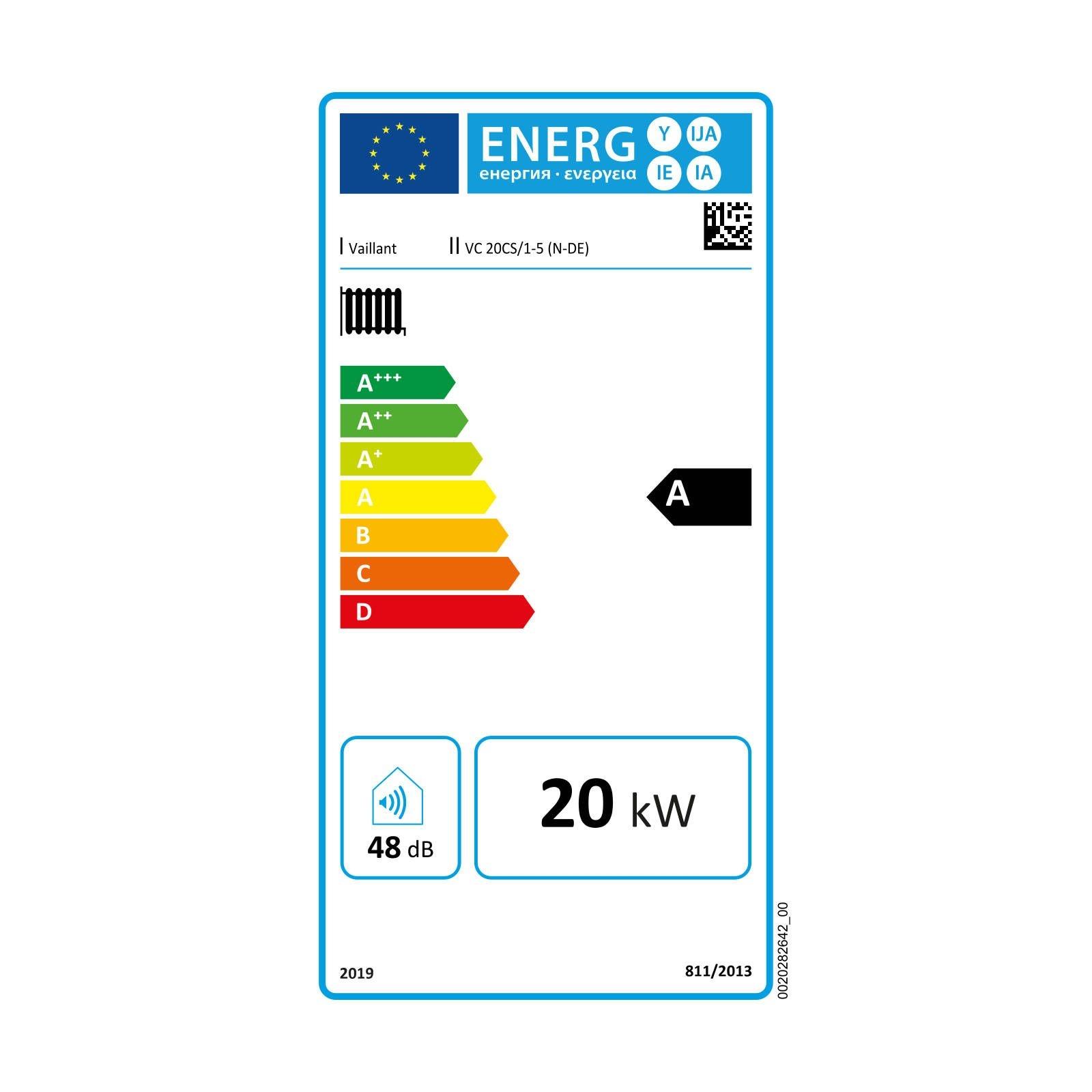 Vaillant Gas-Wandheizgerät ecoTEC plus VC 20CS/1-5
