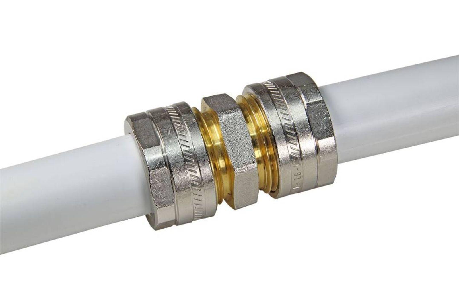 Rohrkupplung Metall-Verbundrohr 26 x 3 mm
