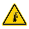 Icon Warnung Temperatur