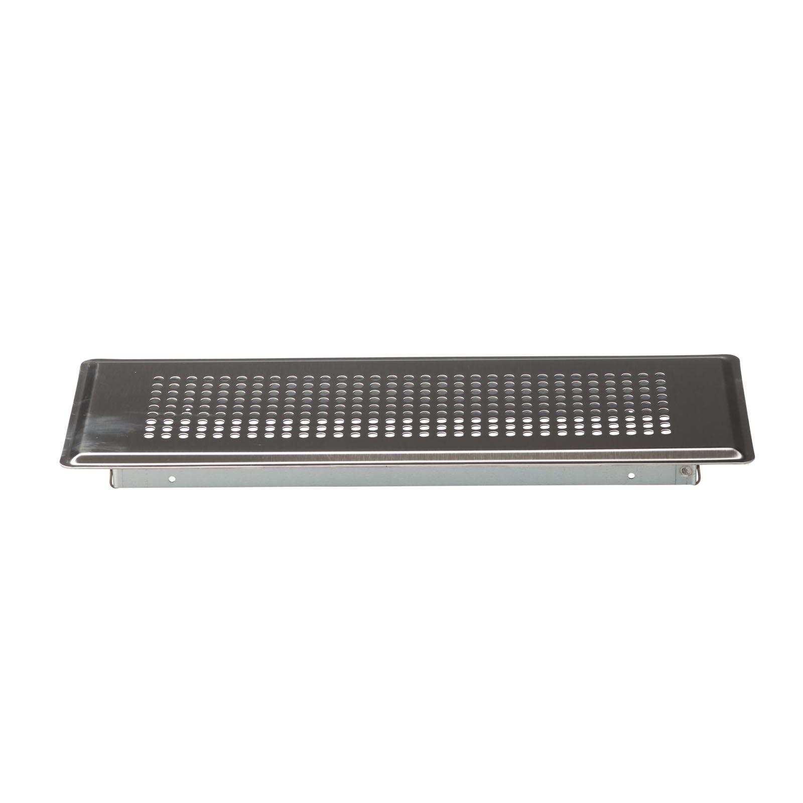 Wolf Bodengitter 350x130mm Edelstahl für flex. Kanalsystem 50x100, für CWL – Bild 3 von 3