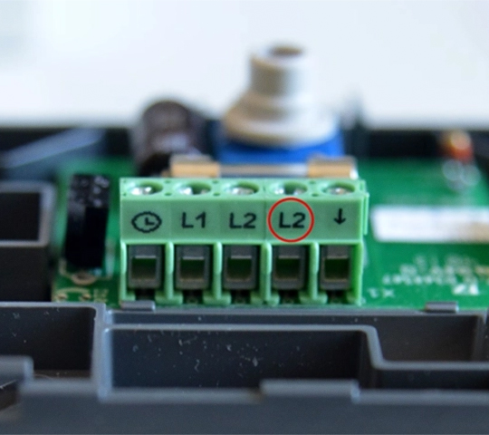 Raumthermostat montieren