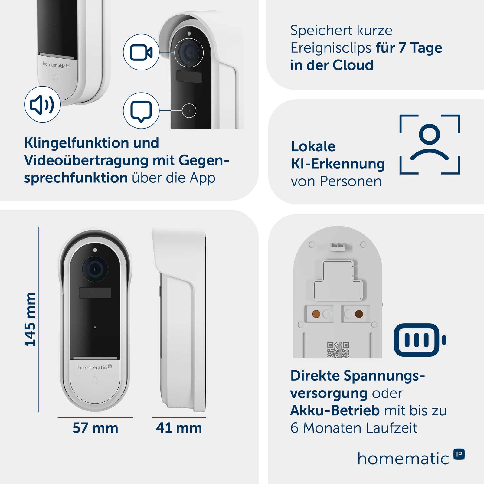 Homematic IP Video-Türklingel HmIP-CODB – Bild 12 von 14