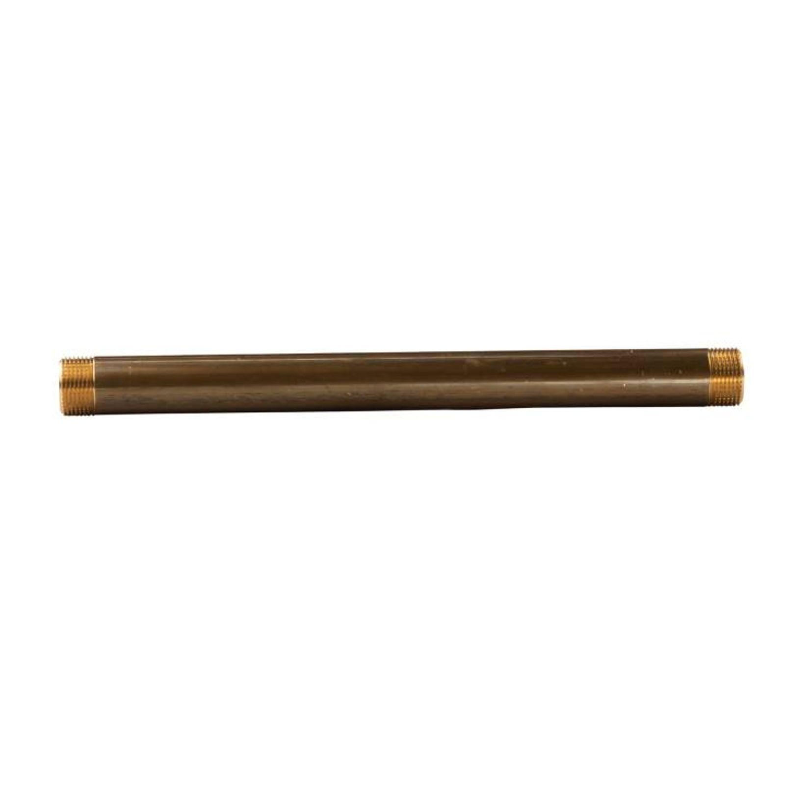 Messing Gewinde-Fitting Distanz Doppelnippel 3/4"-3/4" L=300mm, schwere Ausführung – Bild 2 von 2