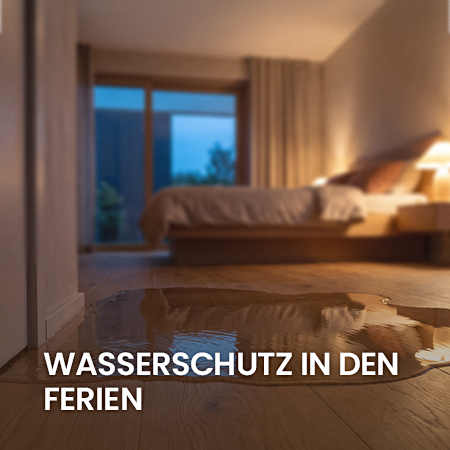Mit KI generiert: Wasserschaden im Schlafzimmer