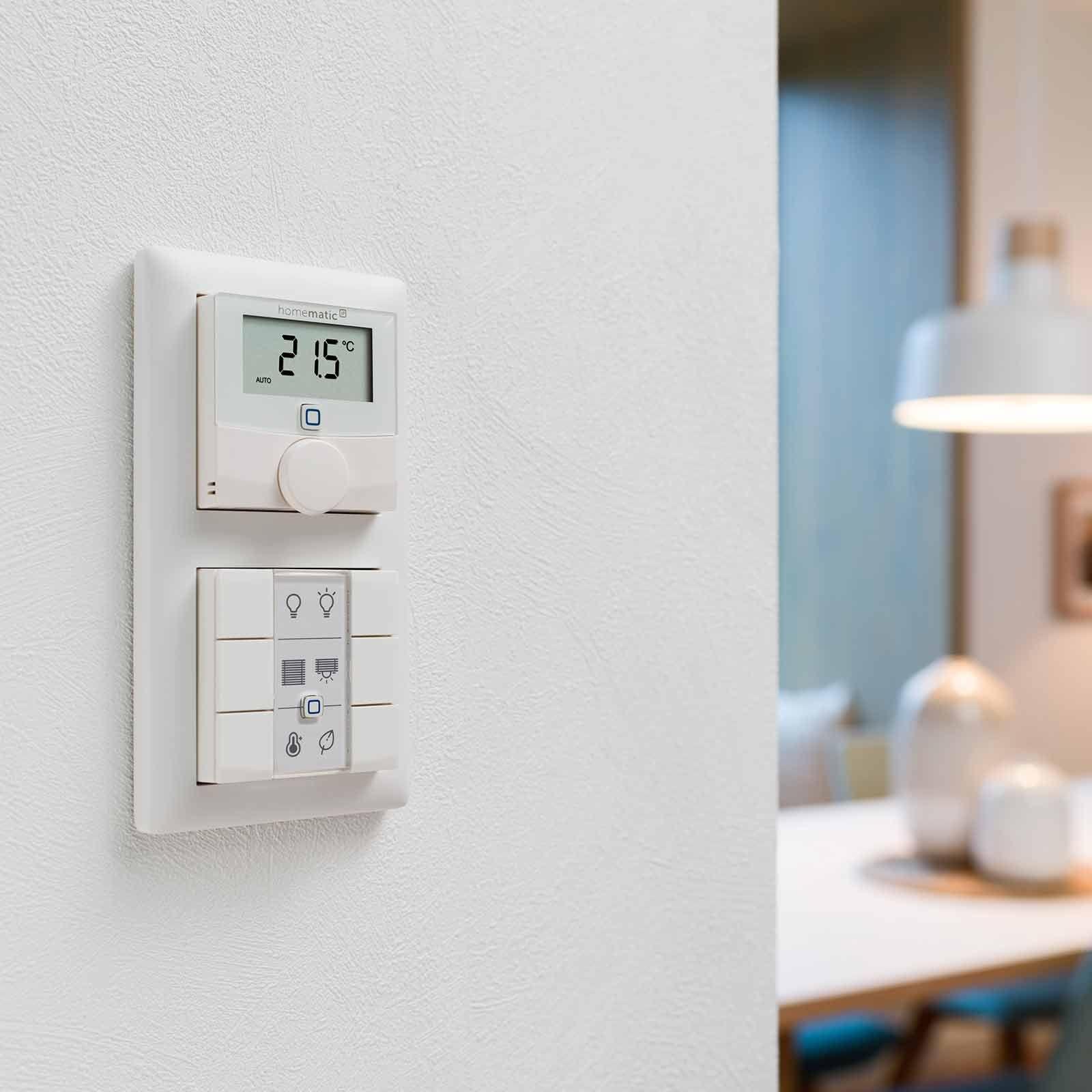 Homematic IP Smart Home Wandthermostat HmIP-WTH-1 mit Luftfeuchtigkeitssensor – Bild 12 von 16