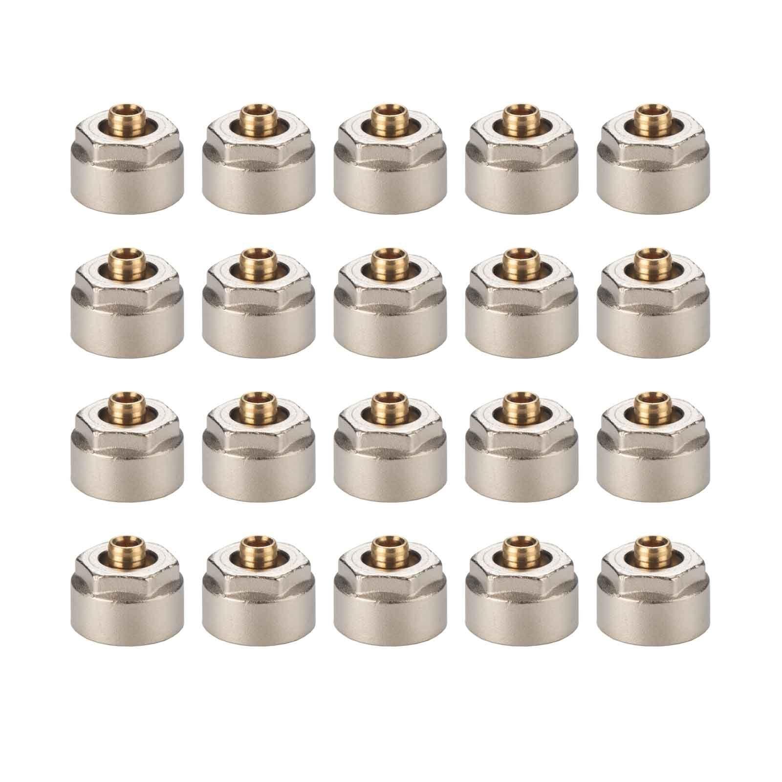 Klemmverschraubung 12 x 2 mm 3/4 Zoll Eurokonus Universal 20 Stück