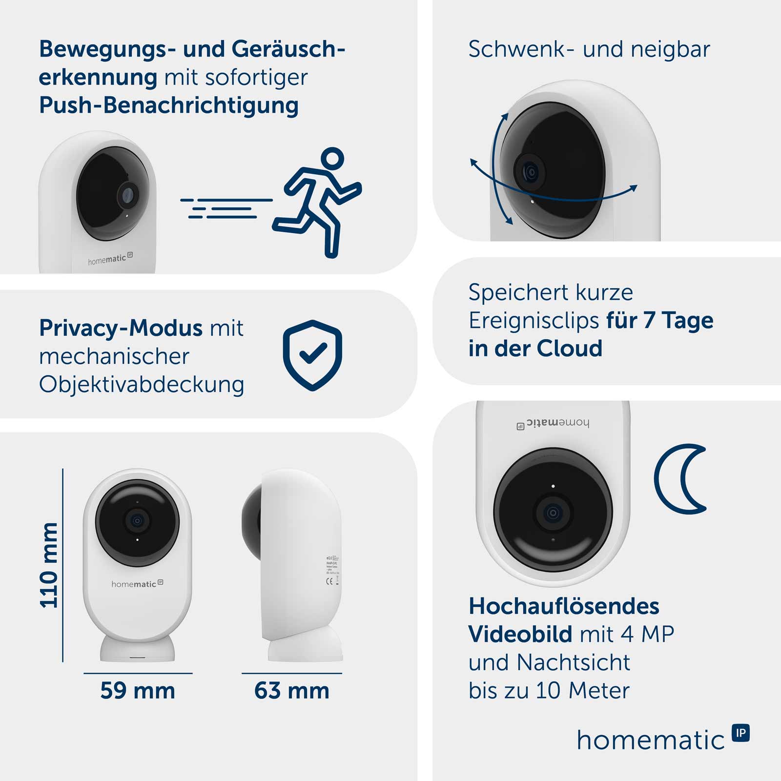 Homematic IP Innenkamera – plus HmIP-CI-PL – Bild 11 von 12