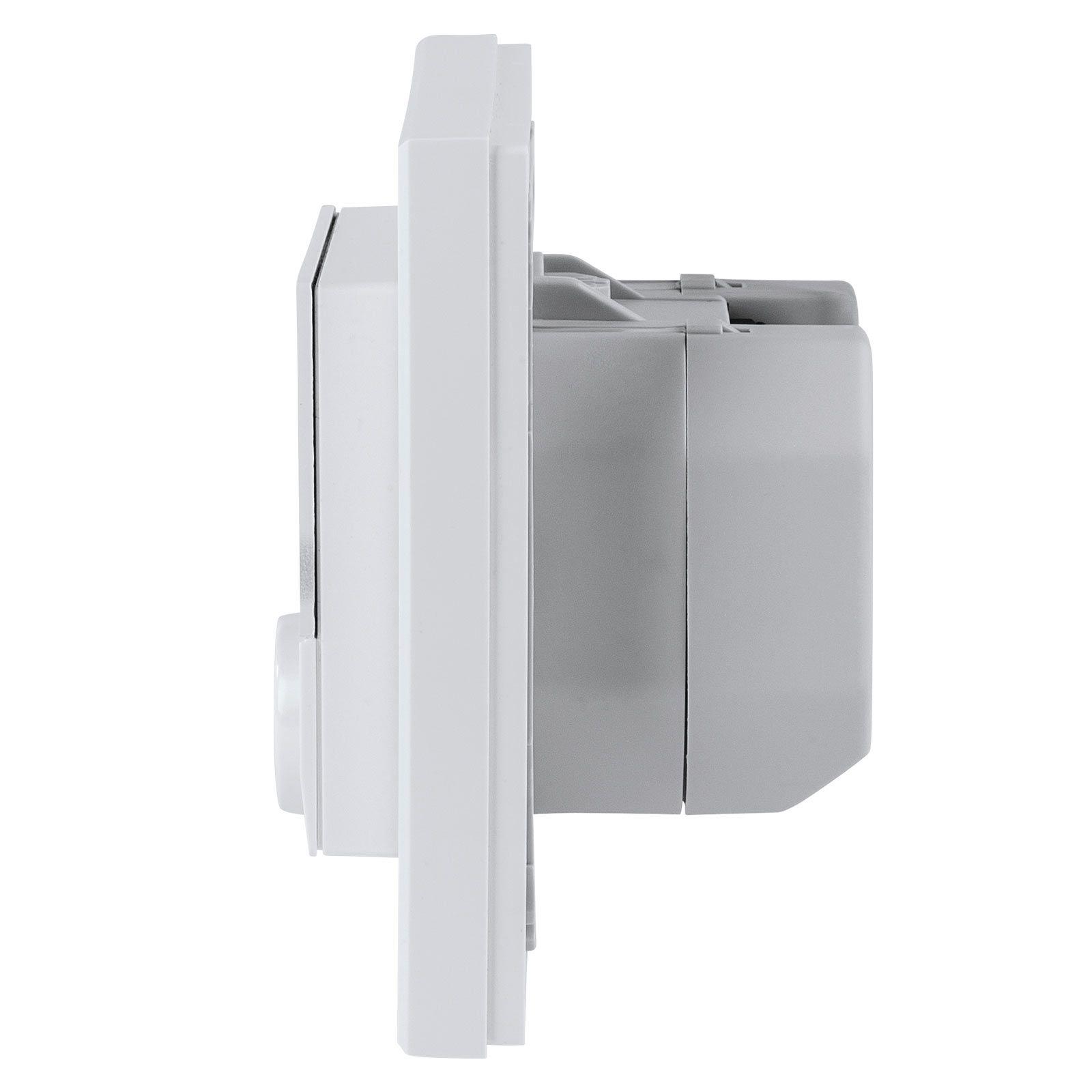 Homematic IP Smart Home Wandthermostat mit Schaltausgang HmIP-BWTH24 - für Markenschalter, 24 V