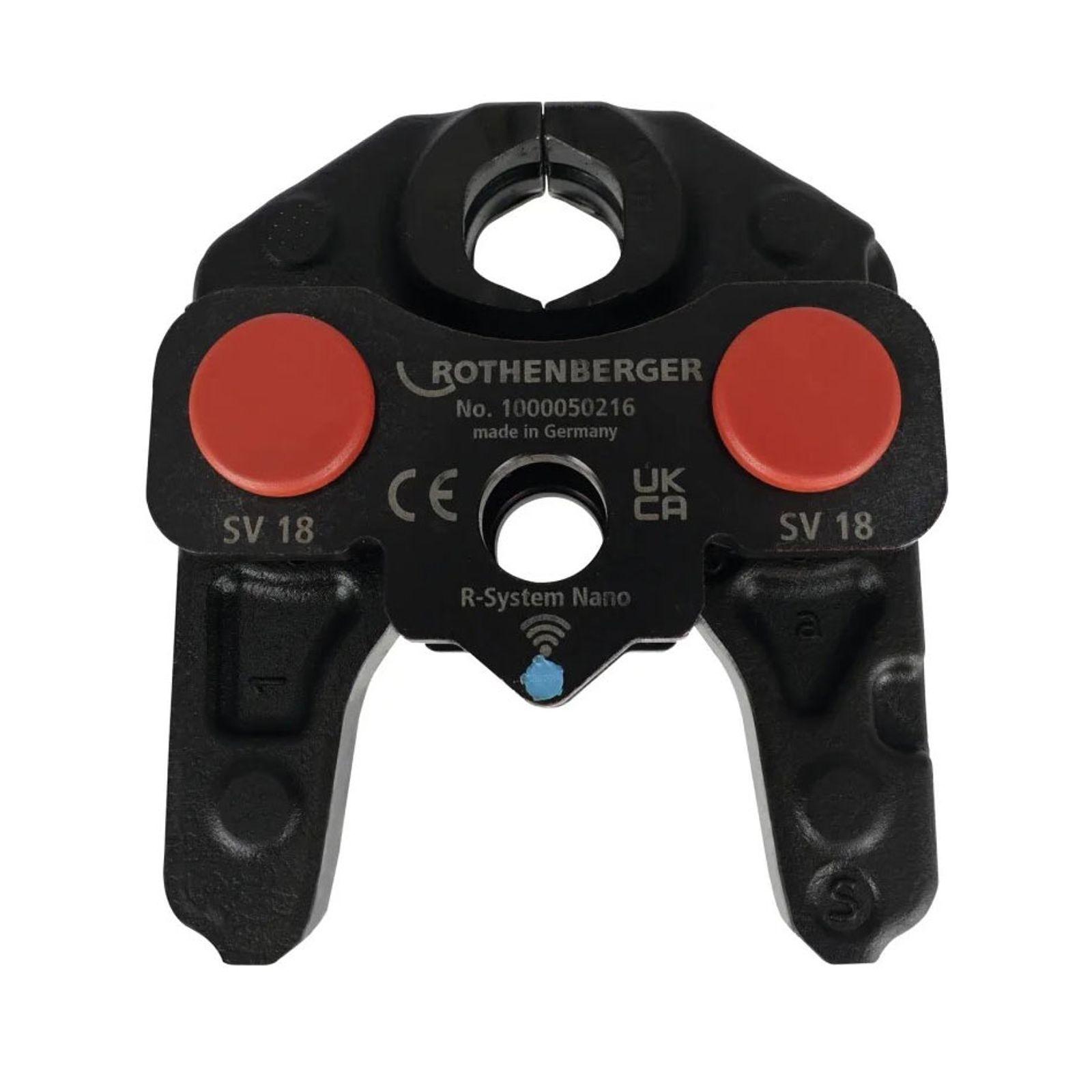 Rothenberger Pressbacke ROMAX NANO iJAW, SV, 18mm