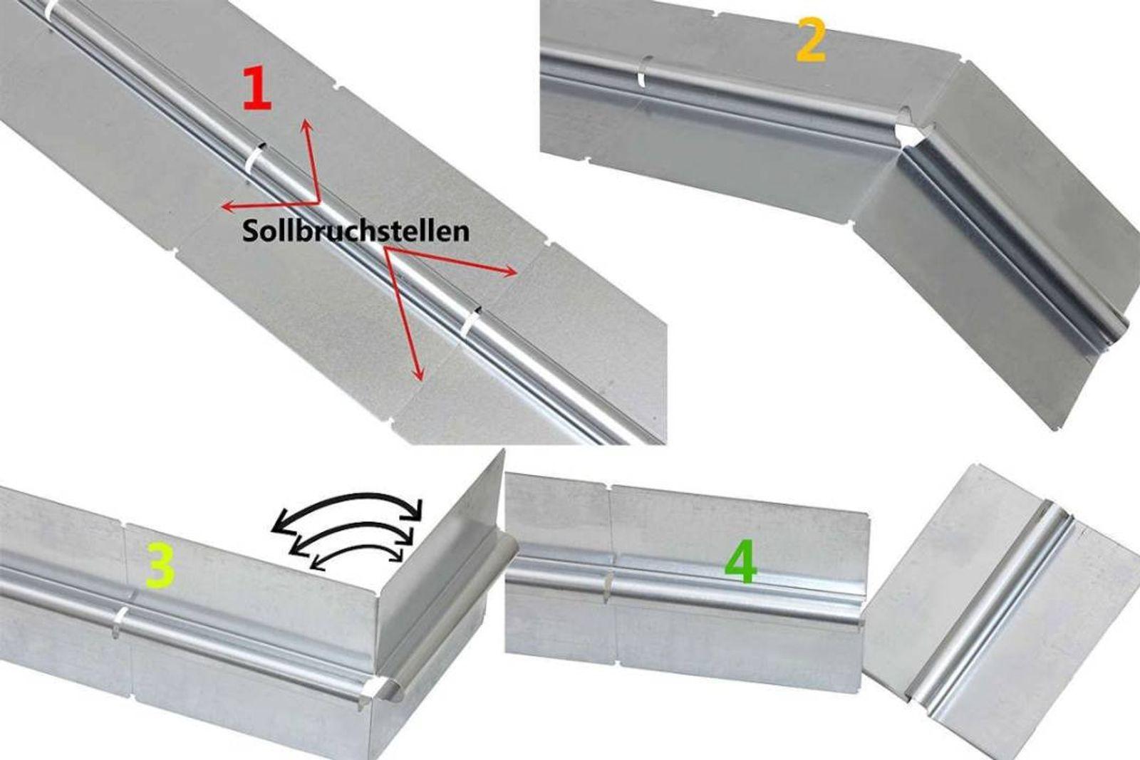 50 Stück Wärmeleitbleche mit Sollbruchstelle für Fußbodenheizung – Bild 2 von 5