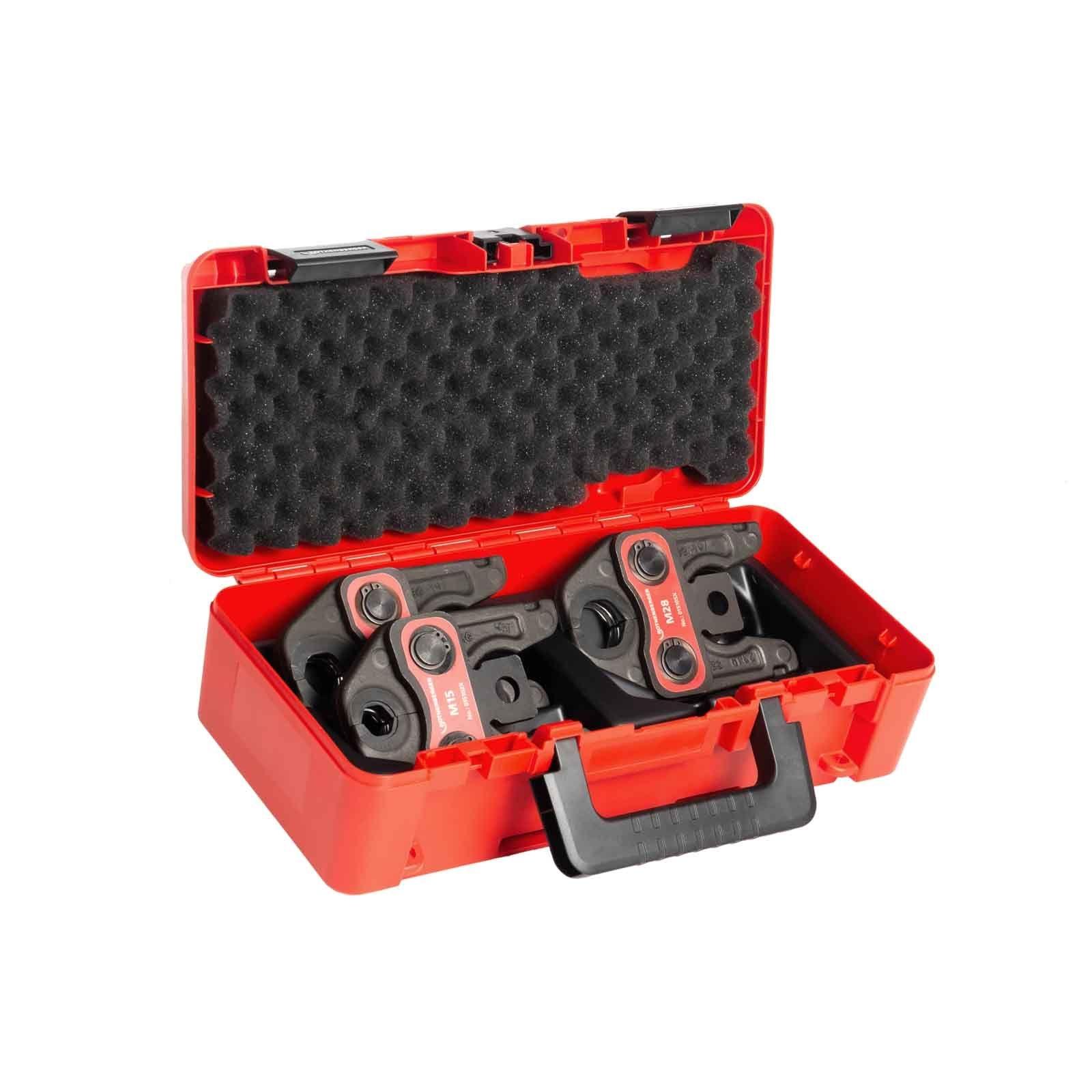 Rothenberger Pressbackenset mit Presskontur M 15-22-28 mm – Bild 4 von 4