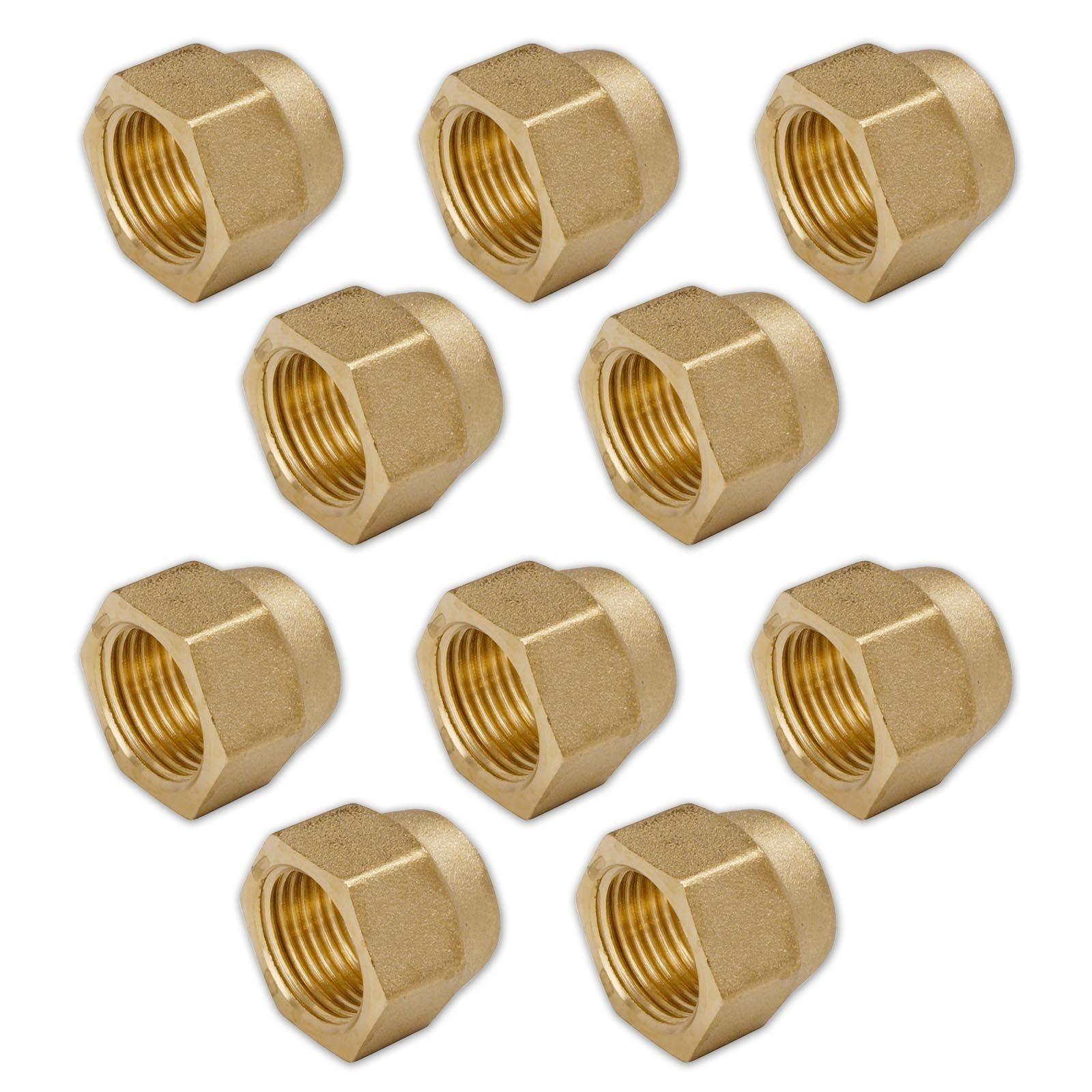 Bördel-Überwurfmutter 3/4" (10 Stück)