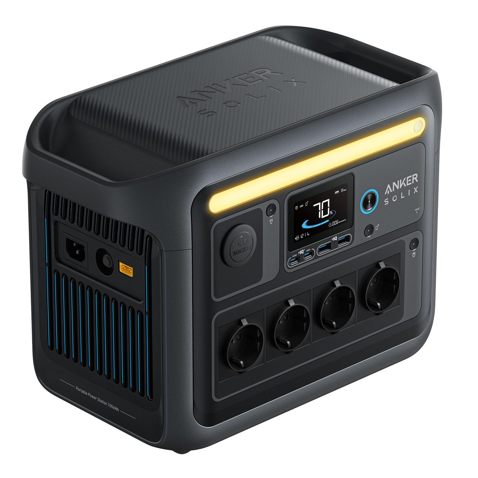 Anker SOLIX C1000X Tragbare Powerstation - 1056 Wh | 1800 W – Bild 3 von 17