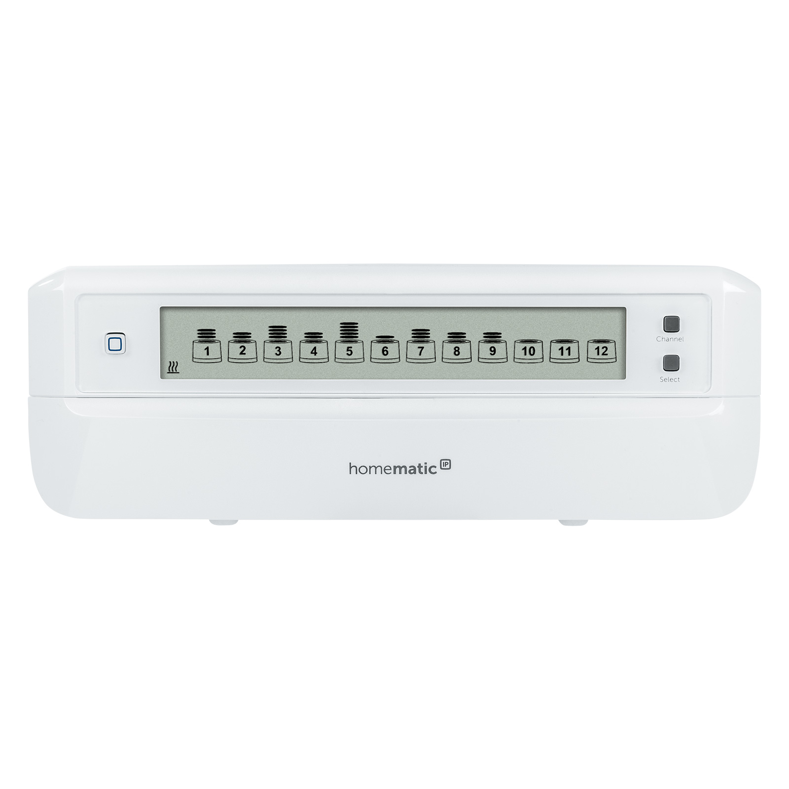 Homematic IP Smart Home Fußbodenheizungsaktor HmIP-FALMOT-C12 - 12-fach, motorisch