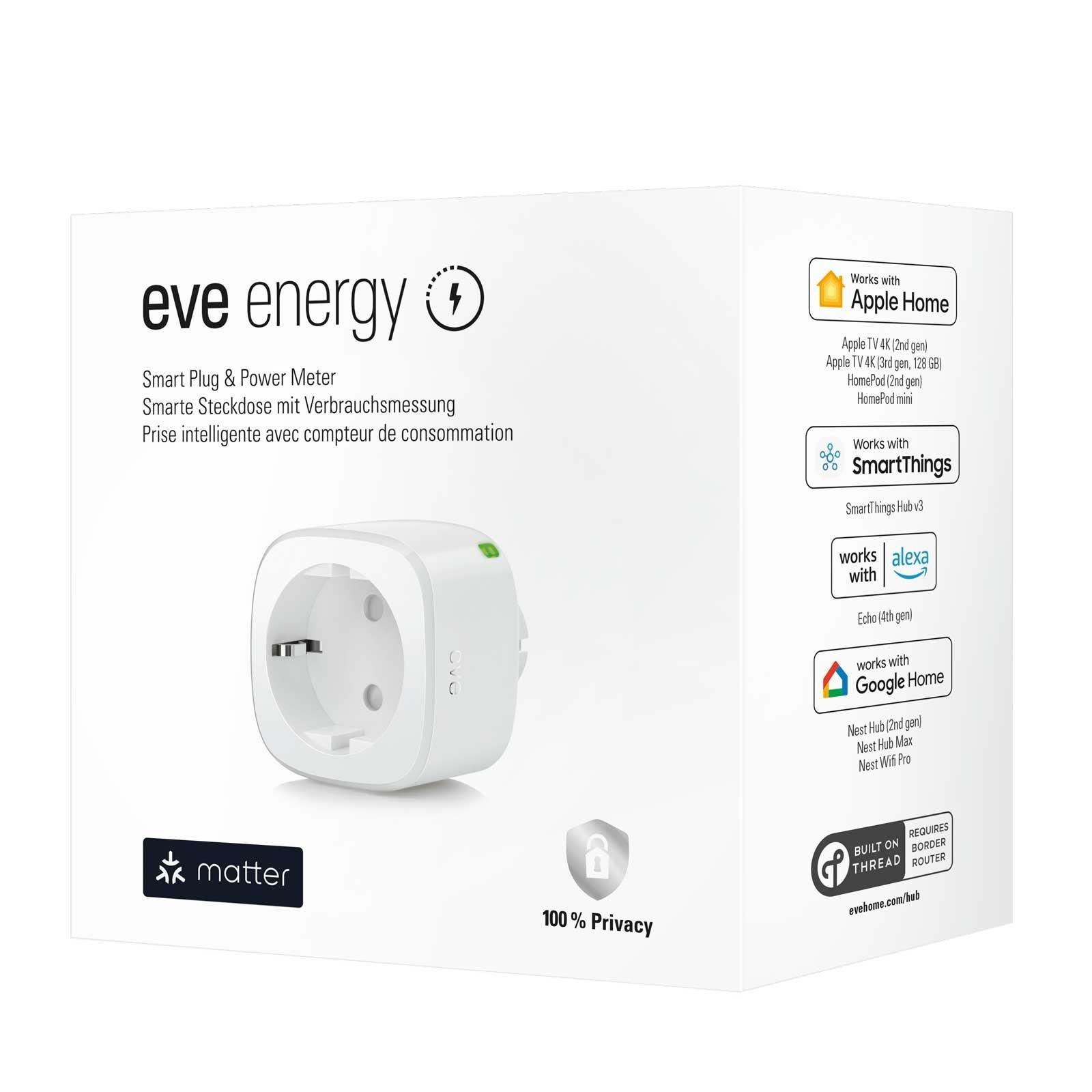 Eve Energy - Smarte Steckdose mit Verbrauchsmessung (Matter) – Bild 5 von 14