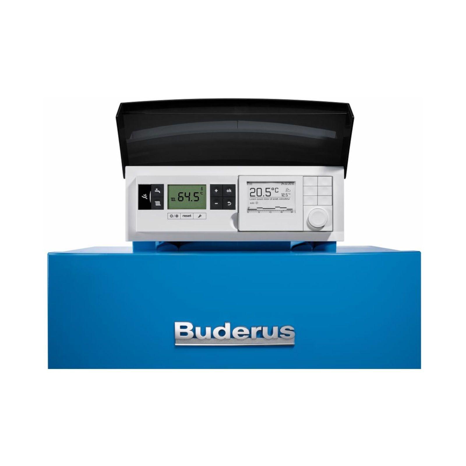 Buderus Paket K60S Gas-Brennwertkessel Logaplus GB212 30 kW Bedieneinheit Logamatic RC310 Zubehör ohne Mischer