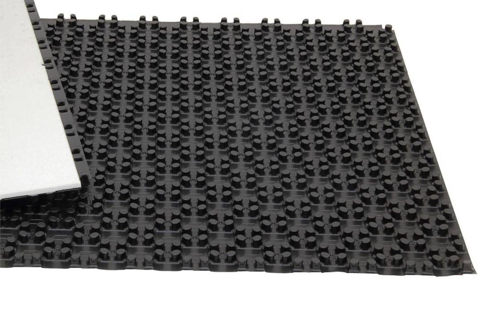 30 m² Set Noppensystem 11 mm WLG 040 16x2 PE-RT Rohr Raster 10 cm 3 Heizkreise Regler 230 V + Zubehör – Bild 3 von 14