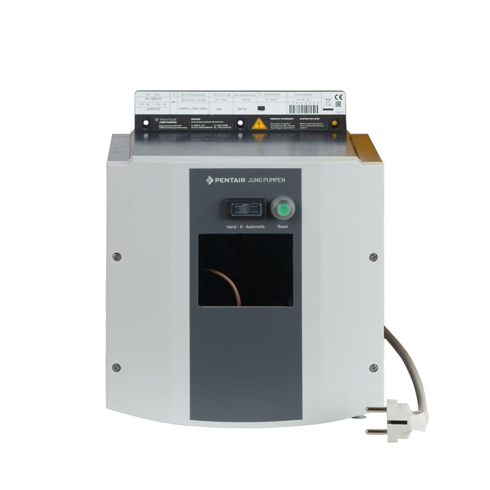 Jung Pumpen Fäkalienhebeanlage COMPLI 400 E (230V) mit montierter Rückschlagklappe R80