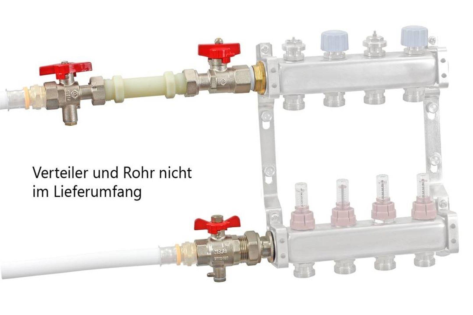 Wärmemengenzähler-Einbauset horizontal – Bild 4 von 5