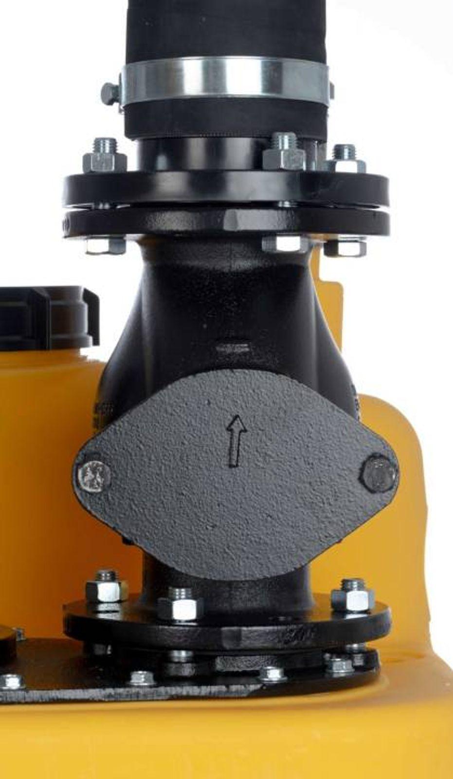 Jung Pumpen Fäkalienhebeanlage COMPLI 400 (400V) mit montierter Rückschlagklappe R80