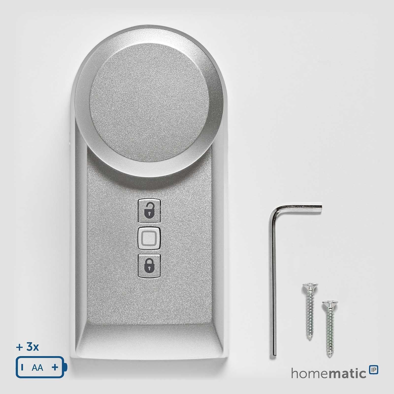 Homematic IP Smart Home Türschlossantrieb HmIP-DLD-S silber – Bild 5 von 9
