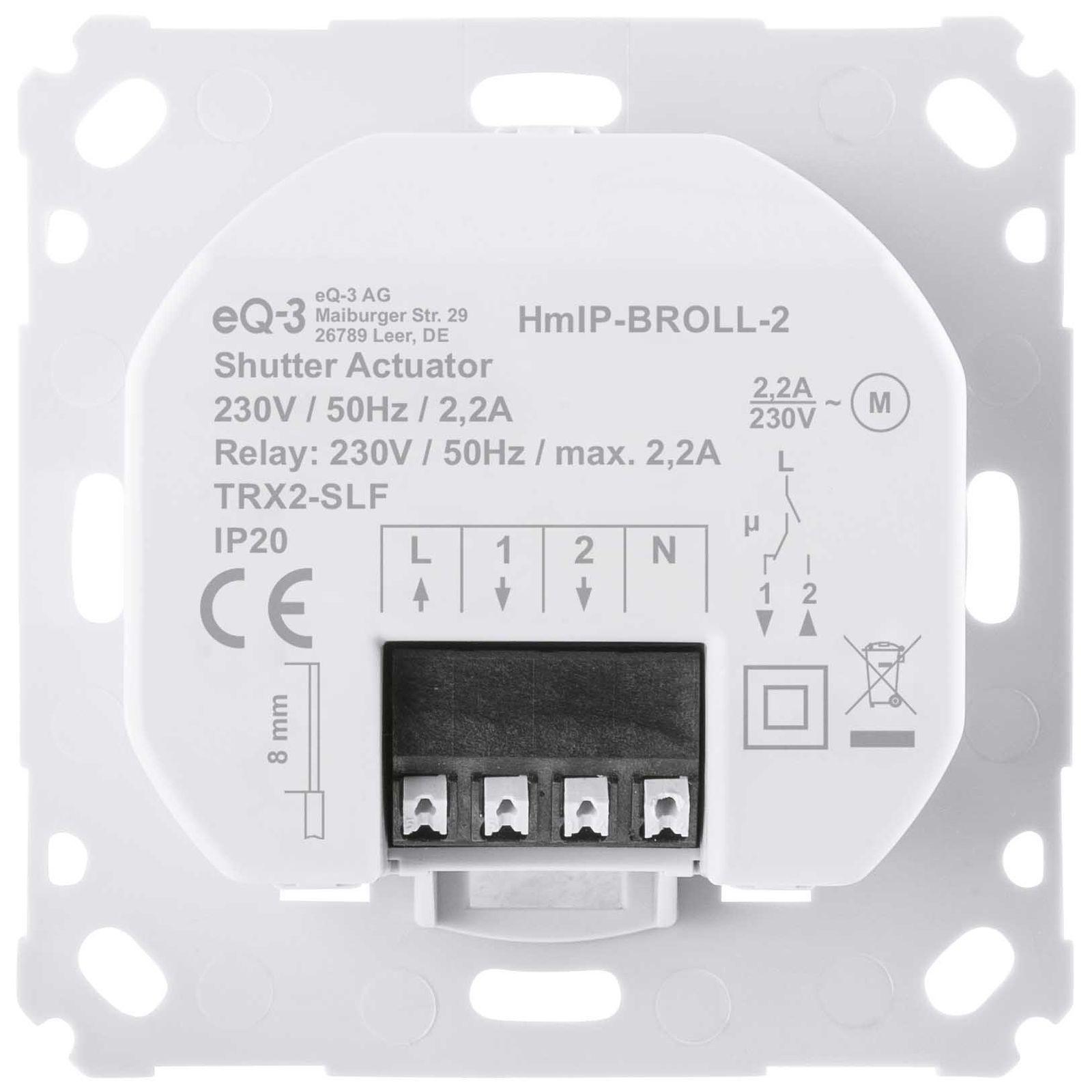 Homematic IP Smart Home Starter Set Beschattung für 3 Rollläden & Markisen – Bild 8 von 15