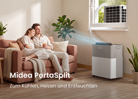 Teilweise mit KI bearbeitet: Midea Portasplit