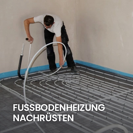 Fußbodenheizung nachrüsten