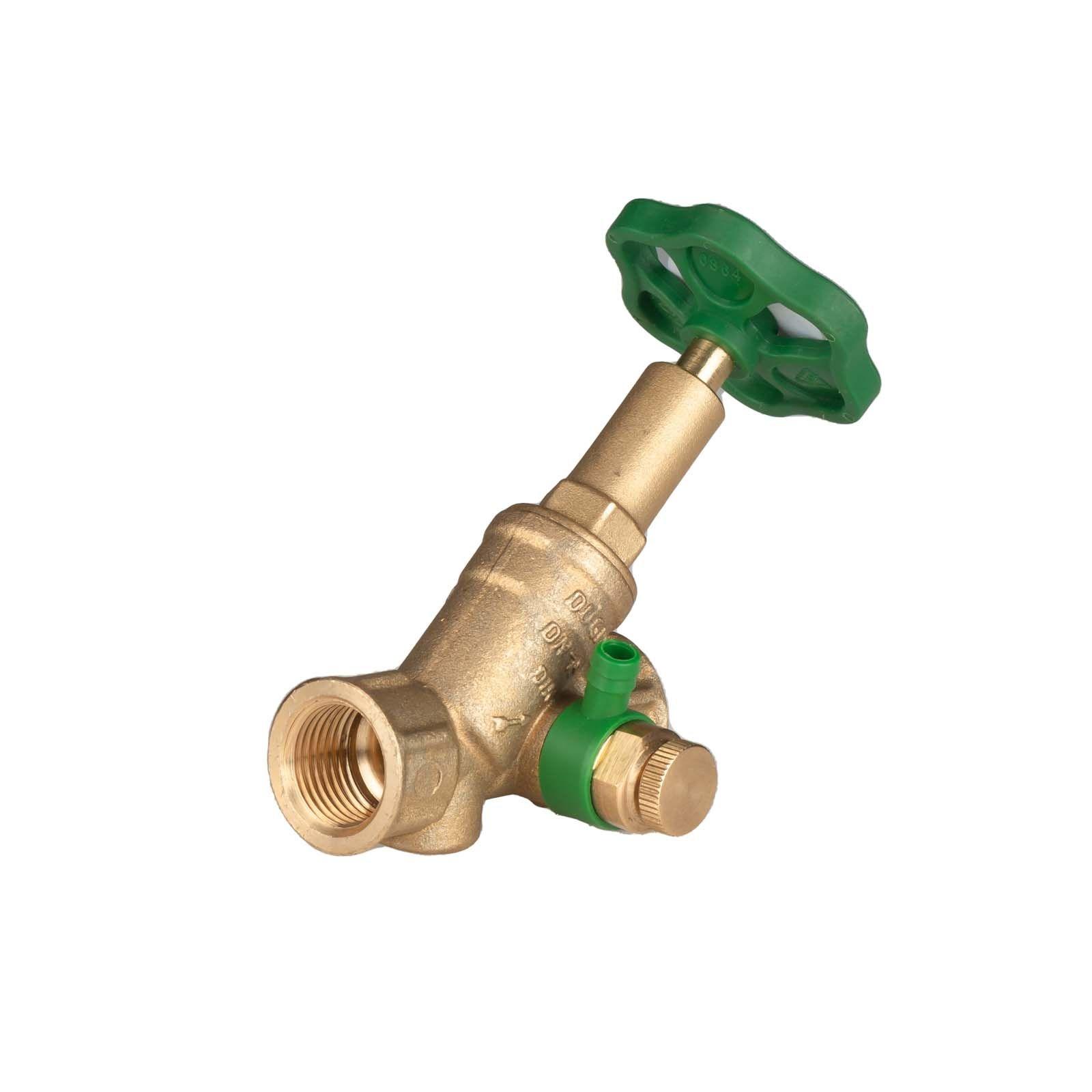 Freistromventil Kommunal DN 15 IG Rp 1/2" mit Entleerung DT – Bild 2 von 2