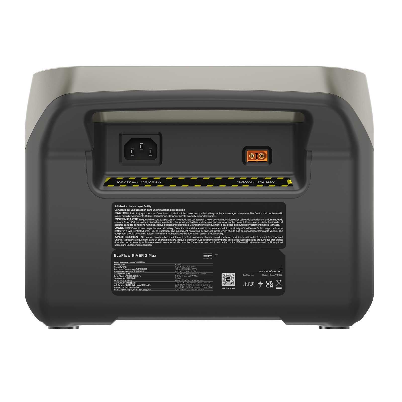 EcoFlow RIVER 2 Max tragbare Powerstation – Bild 9 von 15