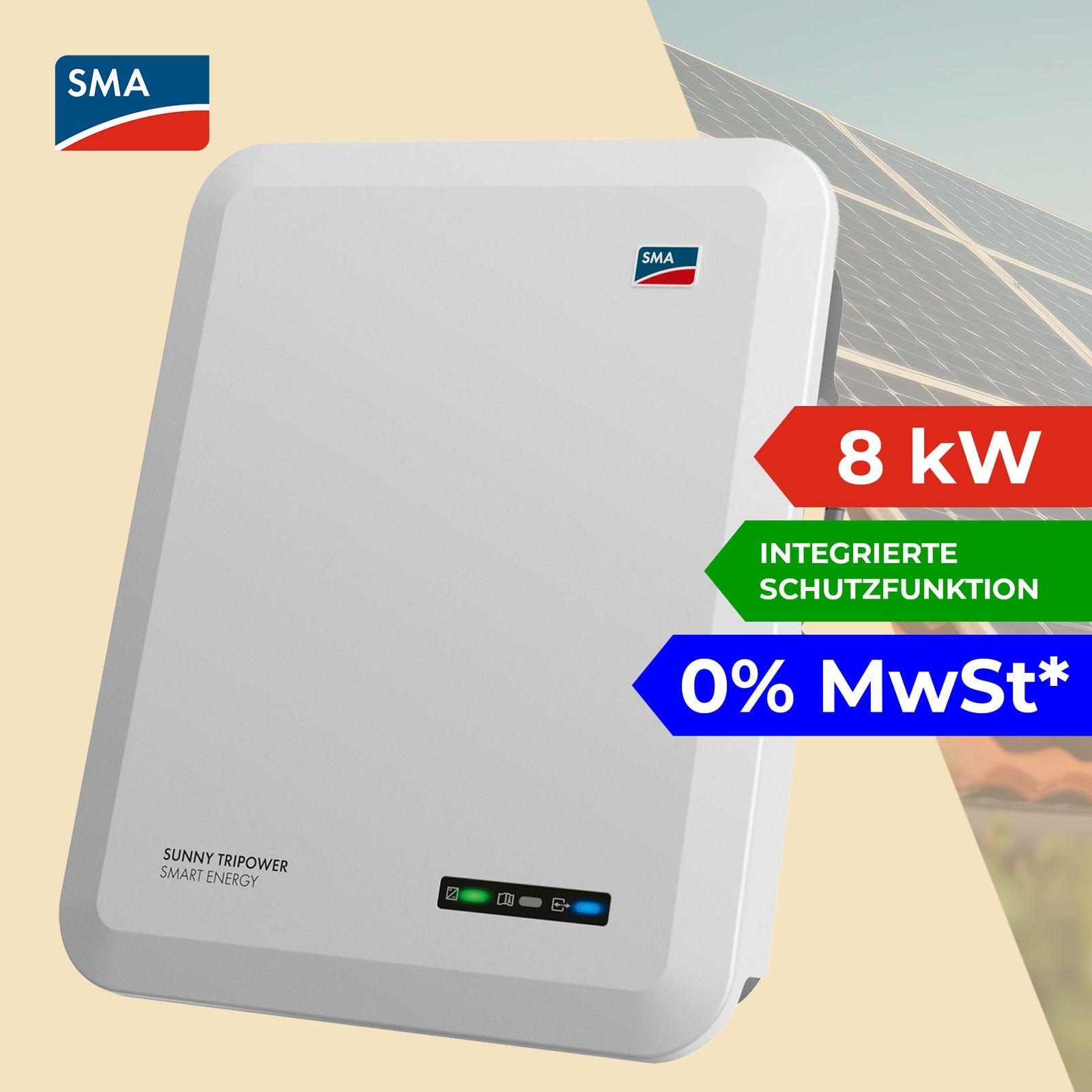 SMA Hybridwechselrichter Sunny Tripower 8.0 Smart Energy – Bild 2 von 3