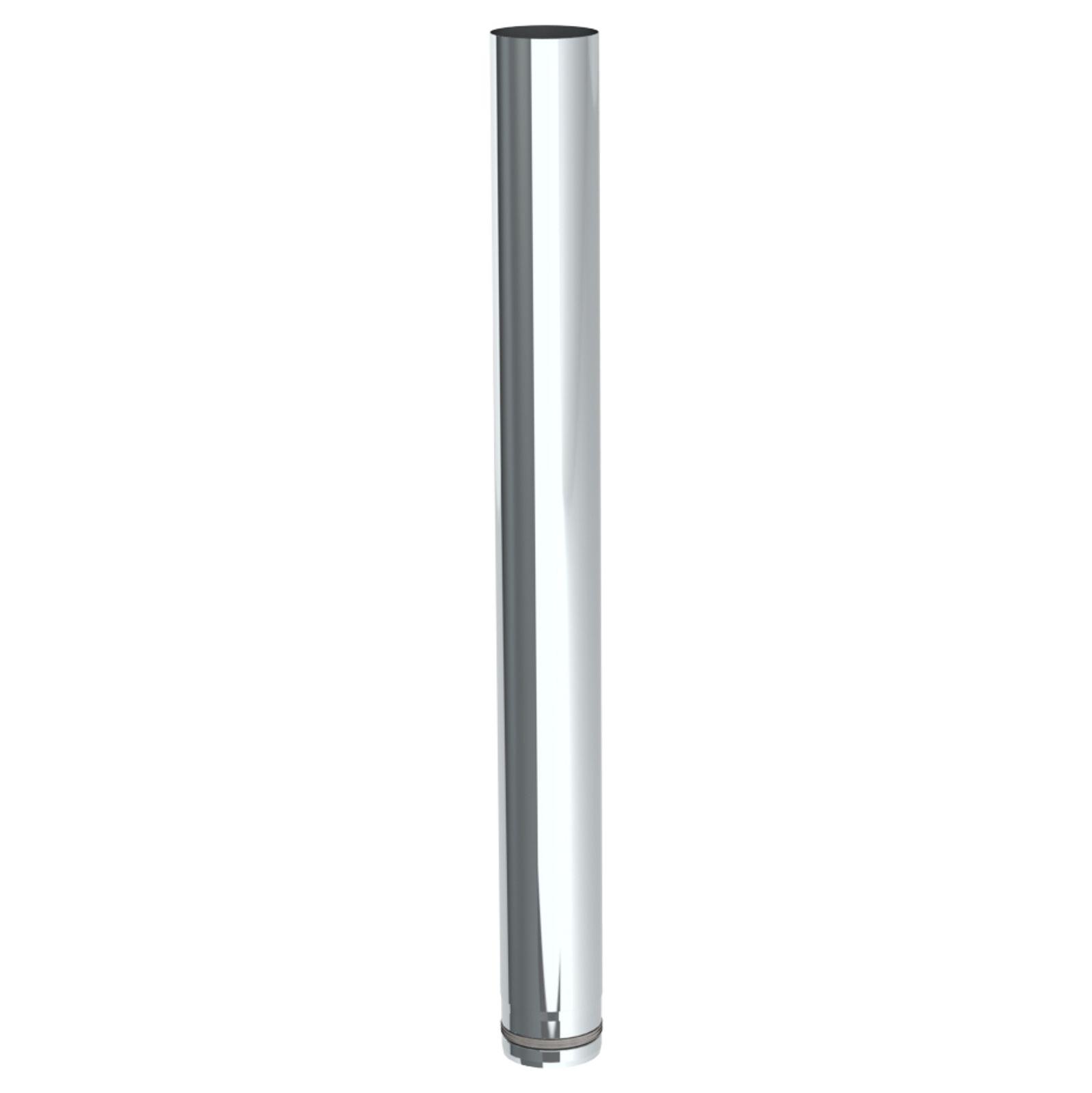 Jeremias PELLET-LINE Längenelement 1000 mm Edelstahl unlackiert Ø 100 mm