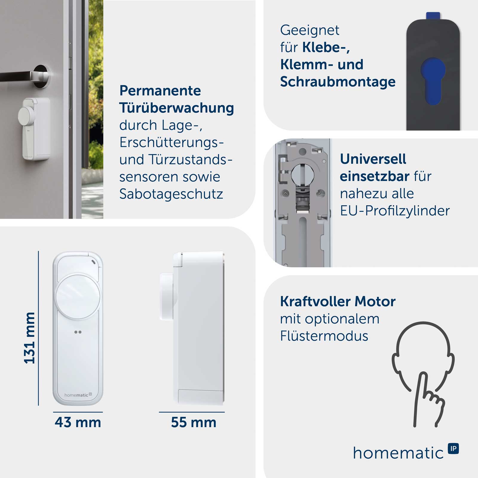 Homematic IP Türschlossantrieb – pro HmIP-DLP – Bild 11 von 13