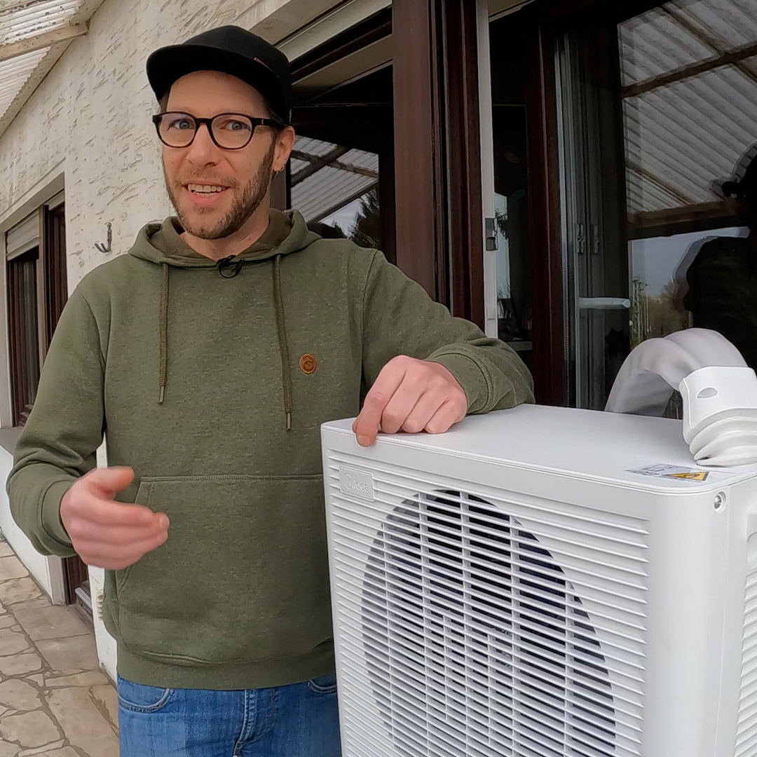 Installation der Midea PortaSplit