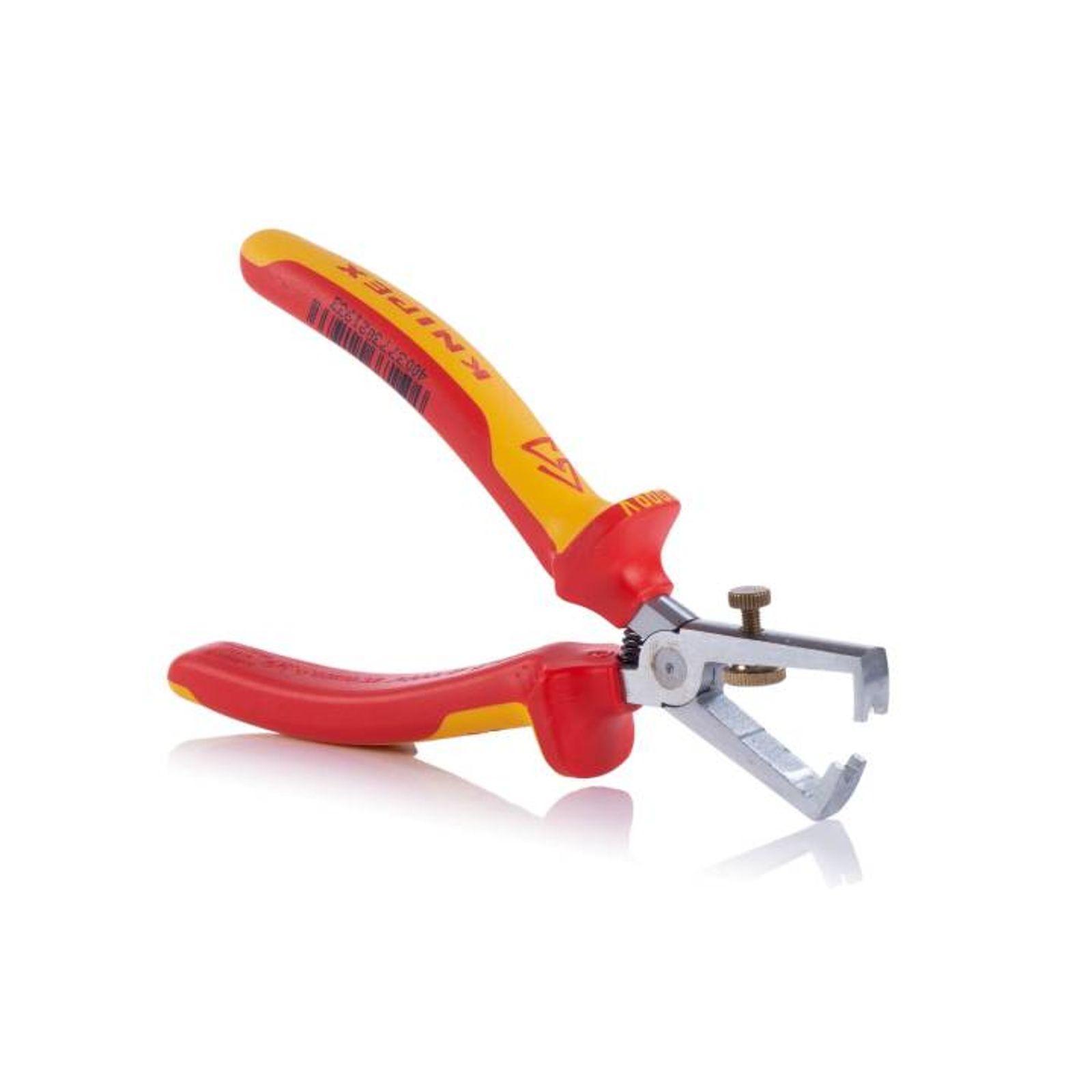 KNIPEX Abisolierzange isoliert 160 mm – Bild 3 von 3