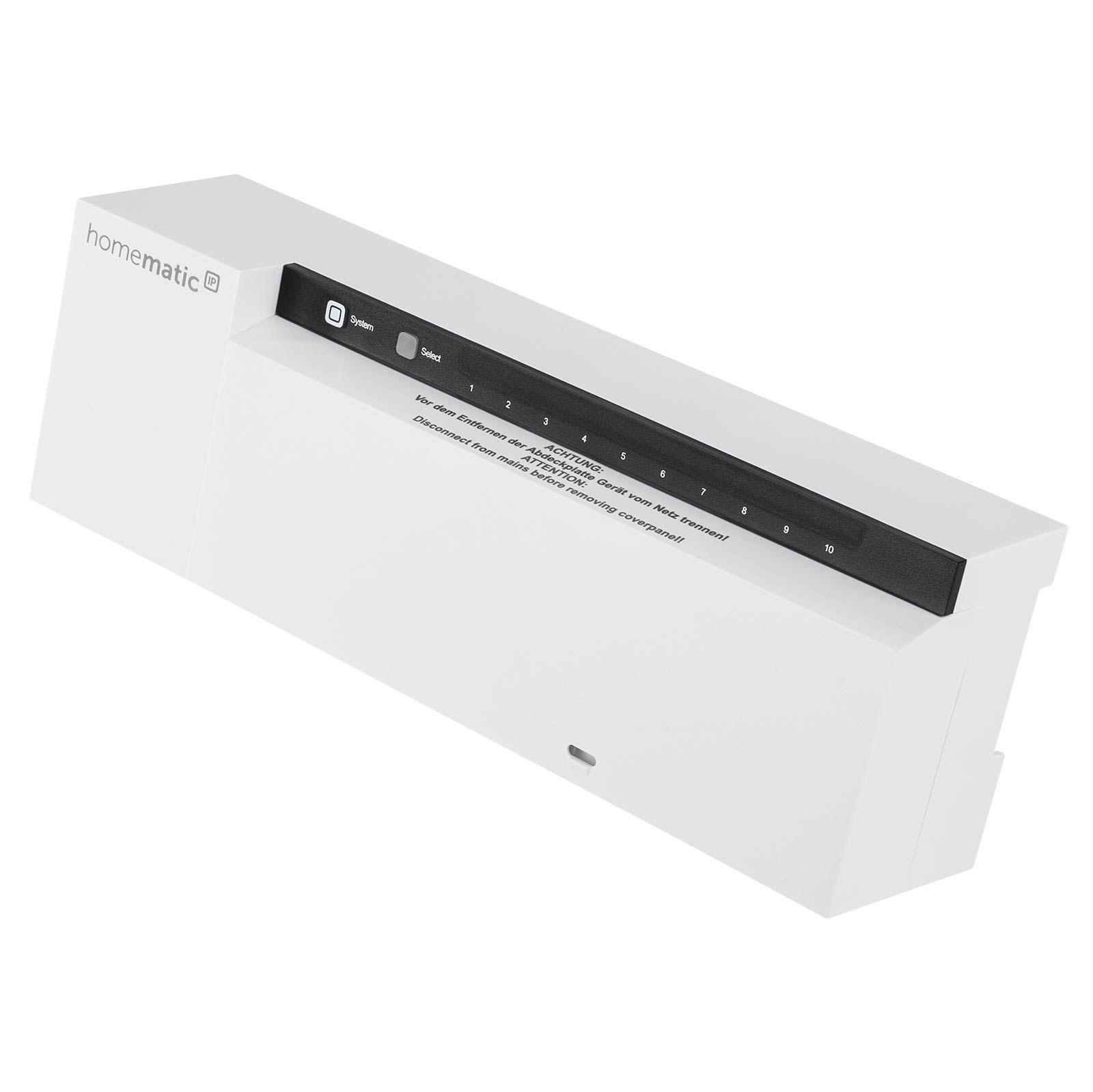 Homematic IP Smart Home Fußbodenheizungsaktor HmIP-FAL230-C10 - 10-fach, 230 V