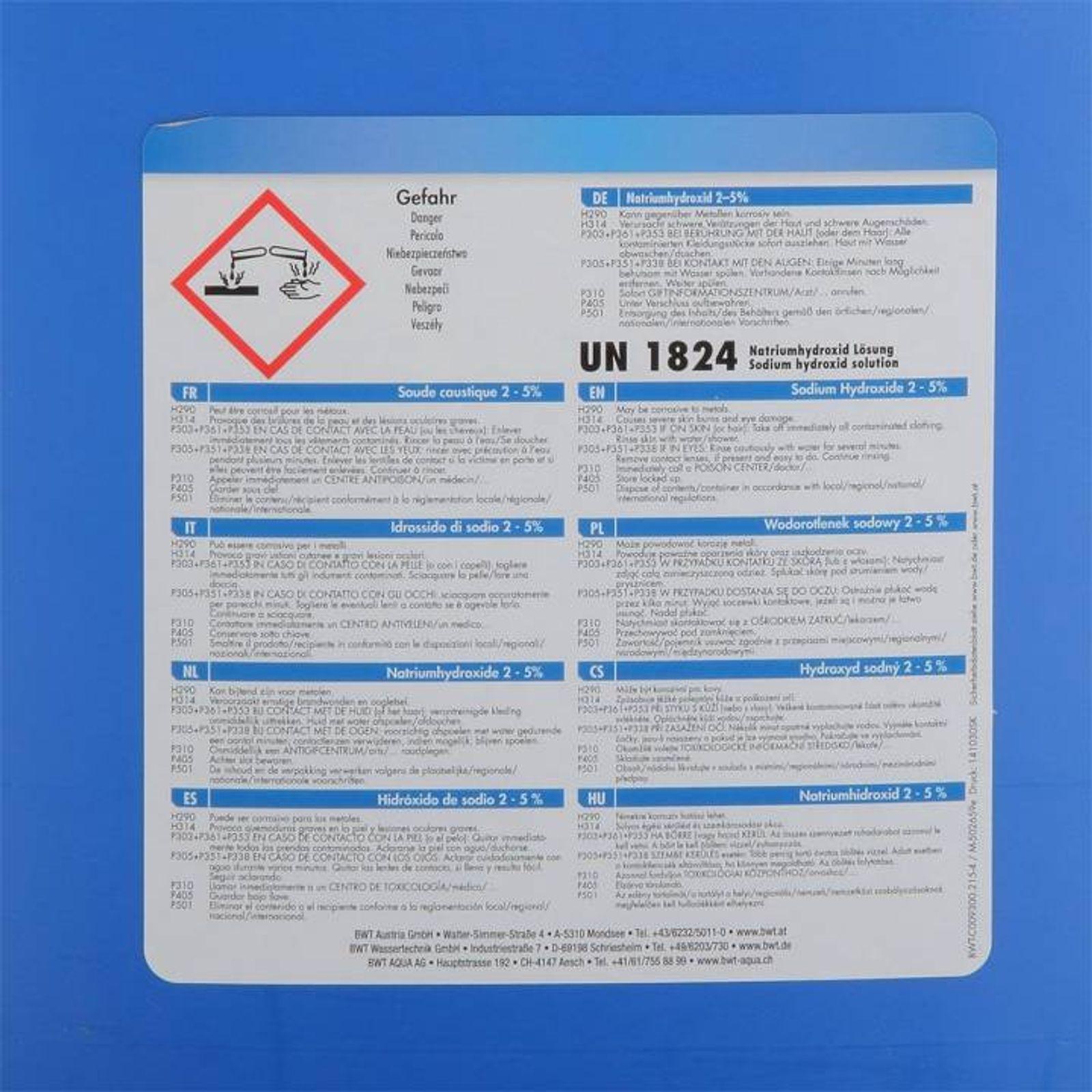 BWT Mineralstoff-Dosierlösung 20 l Quantophos Cu2