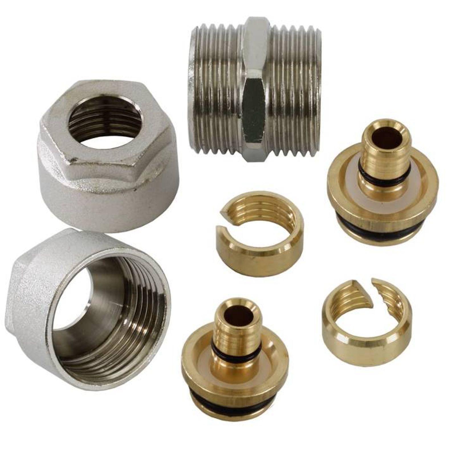 Rohrkupplung Universal 12 x 2 mm 20 Stück