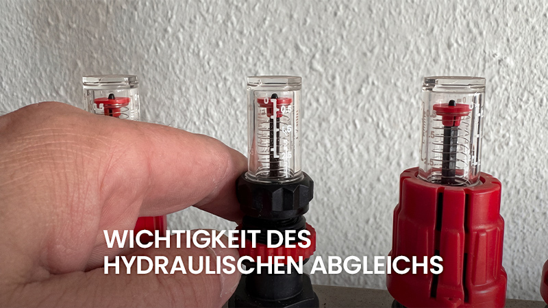 Wichtigkeit des hydraulischen Abgleichs