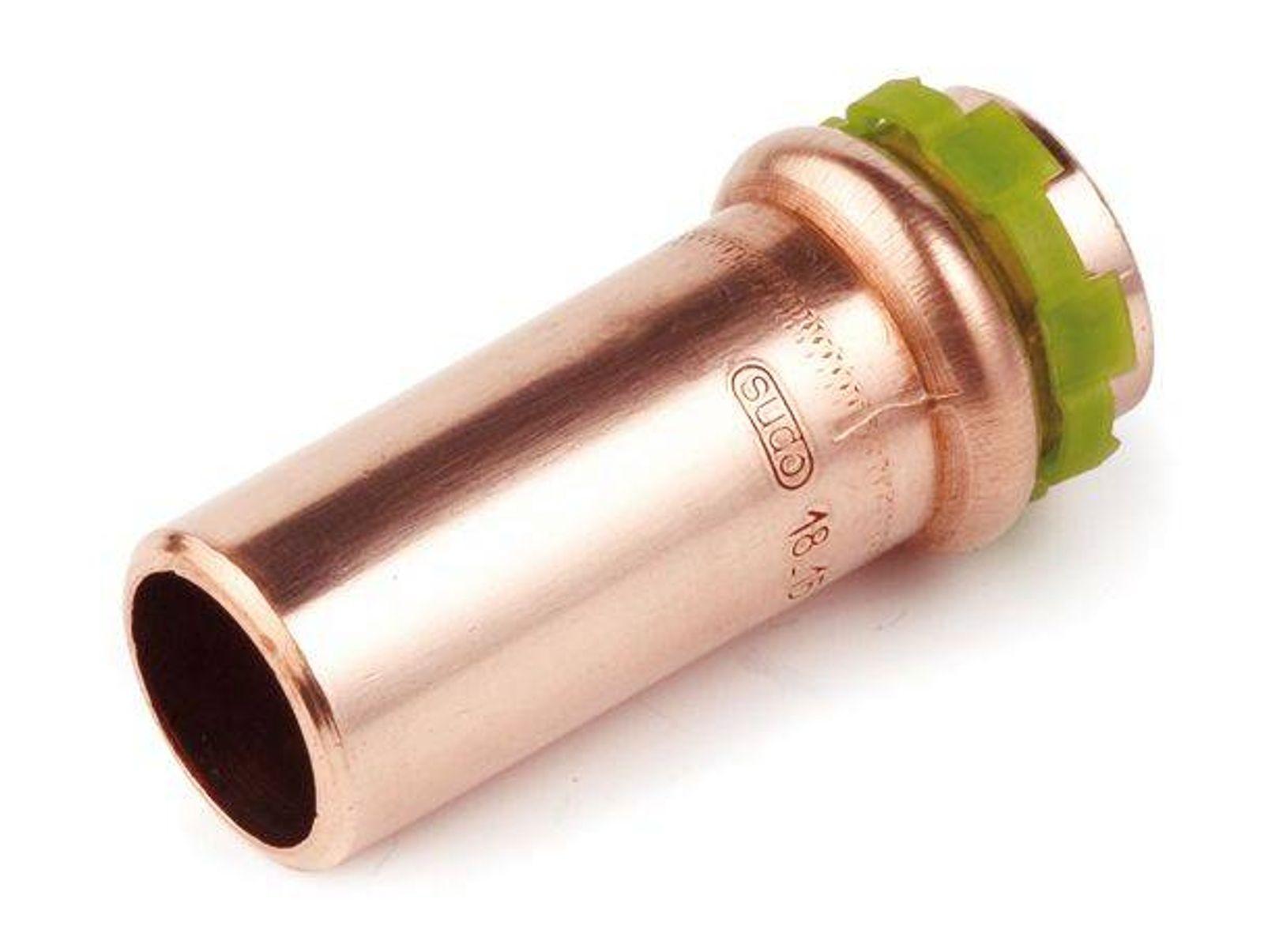 Kupfer Pressfitting Sudo-Press Reduzierung 15 mm - 12 mm außen/innen Kontur V DVGW