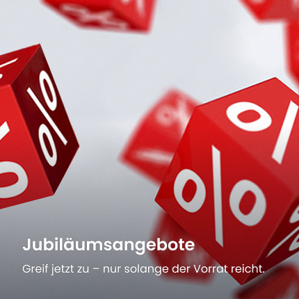 Jubiläumsangebote