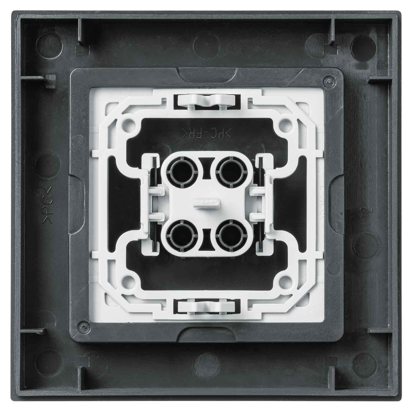 Homematic IP Smart Home Tasterwippe für Markenschalter HmIP-BRA-A - mit Pfeilen anthrazit – Bild 5 von 8